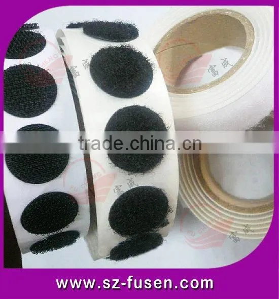 Thin Fasteners Hot Melt Dot Hook and Loop Adhesive Tape for Curtains photo-2