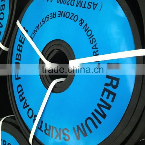 Anti-abrasive UV Resistant High Tensile High Flexibility Skirt Rubber
