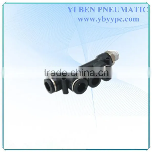 PKD Male Union Pneumatic Connector Plastich Push in Fittings Air Fittings photo-2