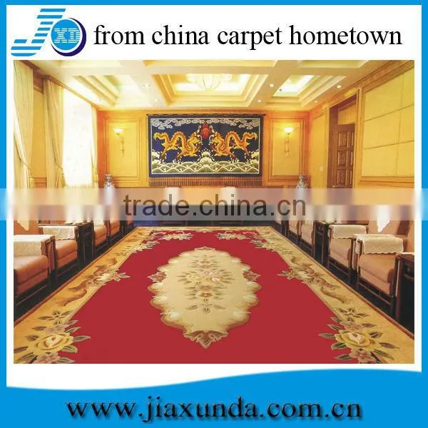 Flower Pattern Commercial Woven Axminster Carpet