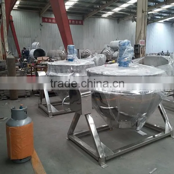 Electric Tilting Jacketed Kettle 50 Liters photo-4