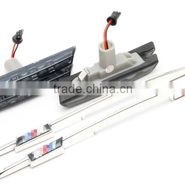 Universal Auto Fender Side Light Turn Signal Light Replacement Kit Car Led Side Lamp for Bmw E46 1998 2001 2d/4d/5d Error Free photo-2