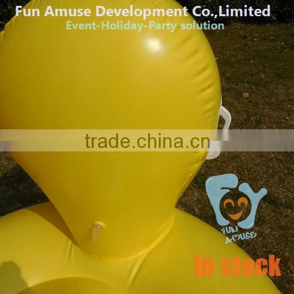 MOQ 50pcs PVC Giant Duck Pool Float Inflatable Donut for Fun photo-5