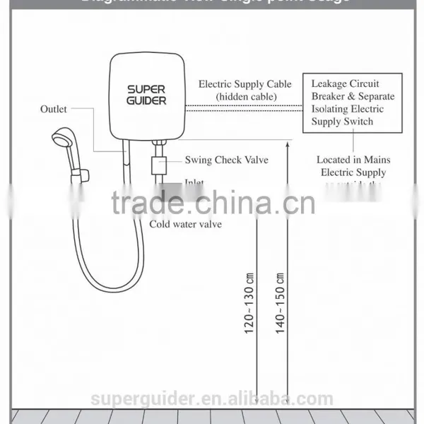 Instant Heater Electric Shower Heater Price photo-3