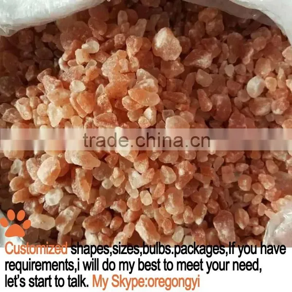 Highest Grade Himalayan 3-5cm Specification Pink Salt Chunks for Salt Room Decoration Salt Lumps Price photo-3