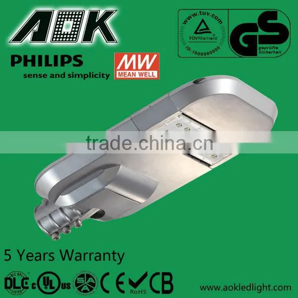 5years Warranty MW Driver IP65 40W Solar Power LED Street Light photo-3