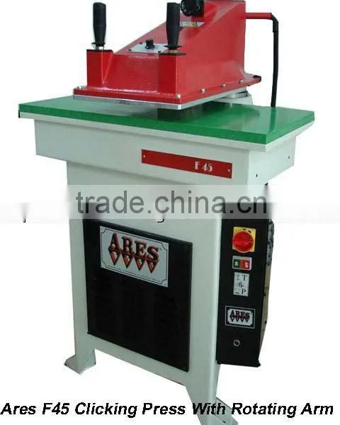 Leather Cutting Machine With Rotating Arm