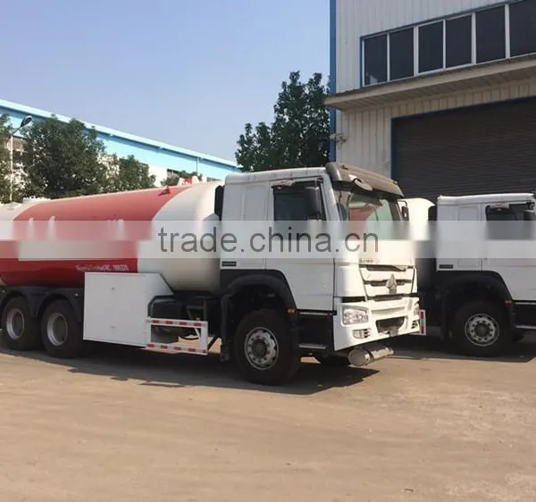 High Performance Customized Sinotruck Howo 6x4 Lpg Gas Cylinder Tank Truck photo-4