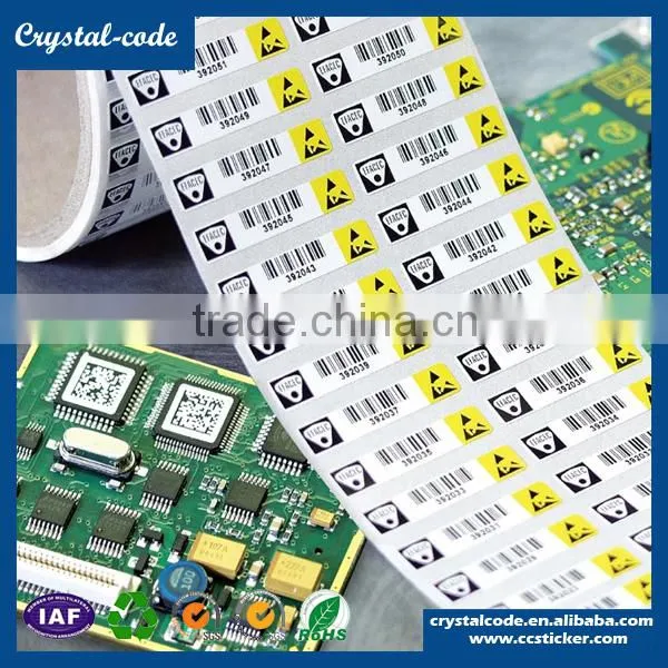 Anti-static Cheaper High Temperature Laebl,barcode Labels High Temperature Resistant Sticker photo-3