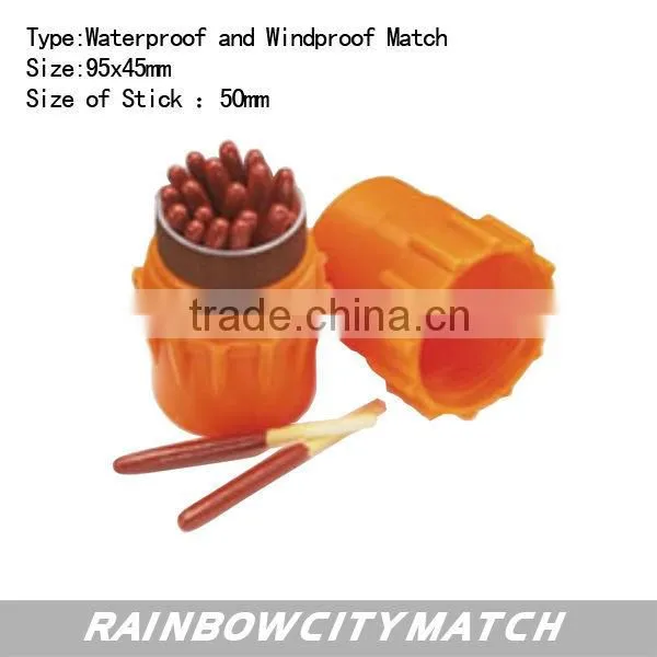 Waterproof and Windproof match