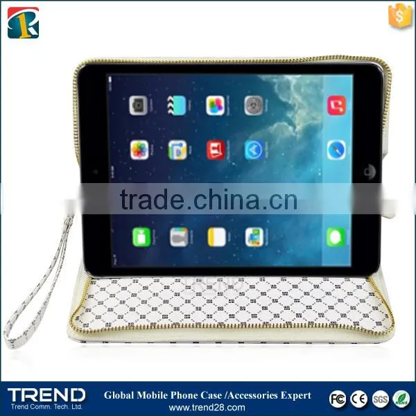 New Cycle Accessories Zipper Leather Case for Ipad Mini photo-4