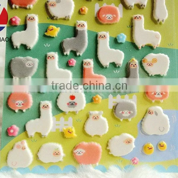 2015 New Arrived Creative Unique ft Puffy Fancy Sticker photo-2
