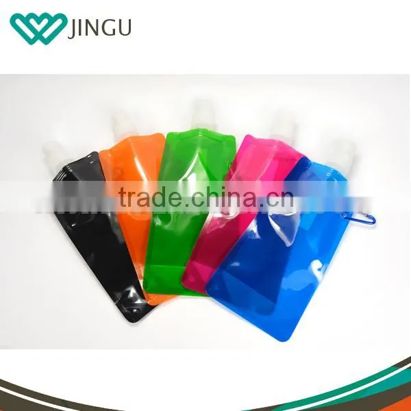Flexible Collapsible Foldable Water Bottles BPA Free photo-6