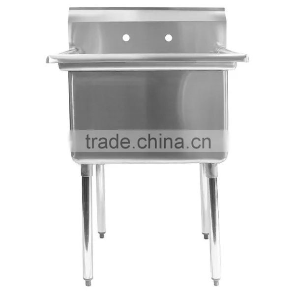 Icegreen 1 Compartment Stainless Steel Commercial Kitchen Prep & Utility Sink photo-2