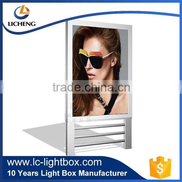 Wall Sign Board Advertising Light Box With Key Open photo-2