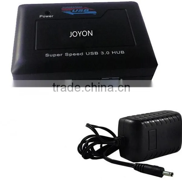 High Speed 4 Port USB 3.0 Hub With Usb Cable Adapter Splitter for Computer Laptop PC photo-2