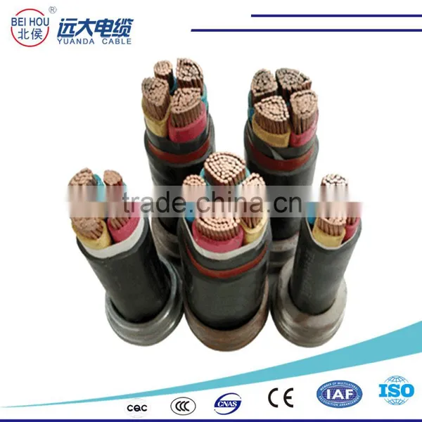 0.6/1KV Rated Voltage 2 Core 120mm2 CU Xlpe Insulated Pvc Sheathed Power Cable photo-4