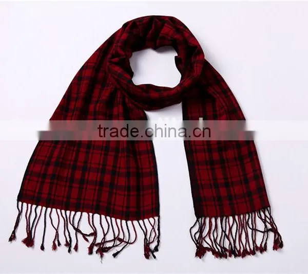 2015 Fashionable Lady's Jacquard Viscose Scarf D800-101 photo-2