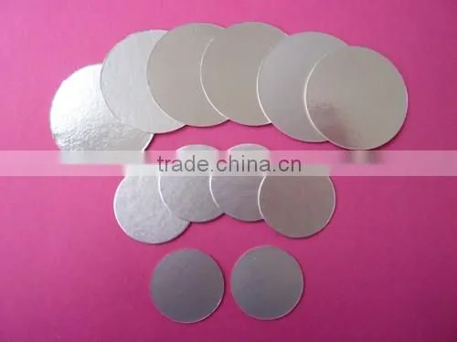 Round Customized Diameter Die Cut Induction Pressure-sensitive Liner photo-2