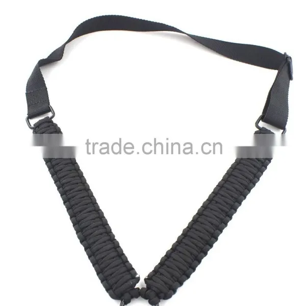 One Point Paracord Rifle Sling, Fire Starter Buckle Sling, 550 Paracord Rifle Sling, photo-2