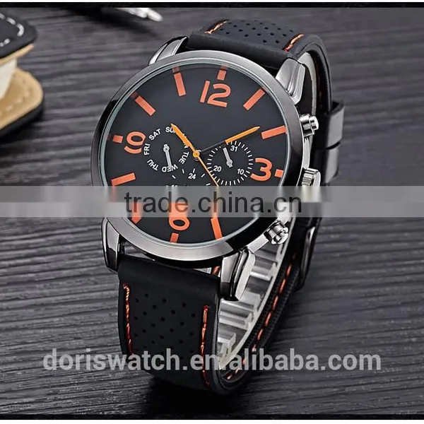 Fashion Silicone Slap Bracelet Watch Silicon Watches Men photo-2