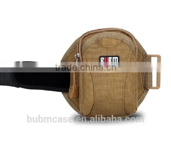 Khaki Running Sport Armband Recreational Runner Wrist Bag for 4.3" Gym Mobile Phone Arm Holder for Iphone 5s Galaxy S4 HTC ONE photo-4