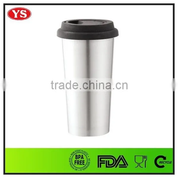 450ml Food Grade Stainless Steel Vaccum Coffee Tumbler With Lid photo-5