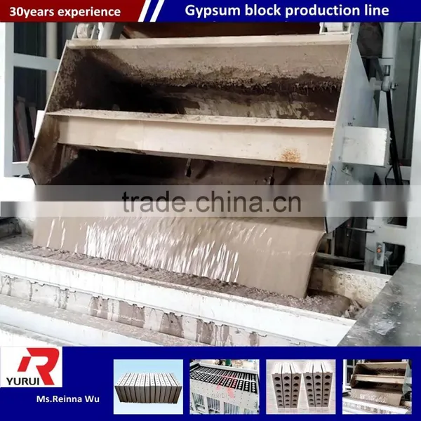 JH-GBL 20,000~300,000sqm Gypsum Block Construction Machine Line /gypsum Block Production Line photo-2
