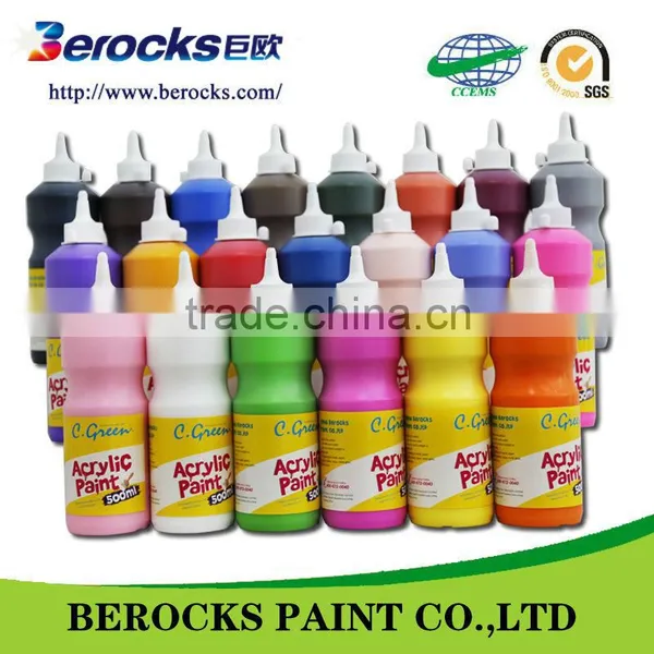 500ml Acrylic Paint Colorful Paint Non-toxic Acrylic Paint photo-2