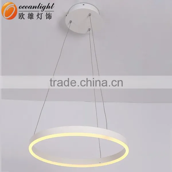 Pendant Chandelier Modern Acrylic Painted Light Four Circles Pendant Lamp OXD9972-4DW photo-5