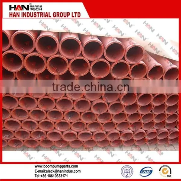 ST52 DN125 4.5 3000 Concrete Pump Delivery Pipe Stainless Steel Seamless Pipe for Putzmeister Zoomlion Spare Parts photo-2