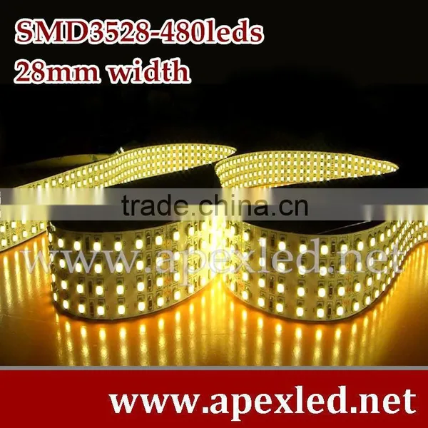 Warm White 4 Lines 28mm Led Strip Roll photo-2