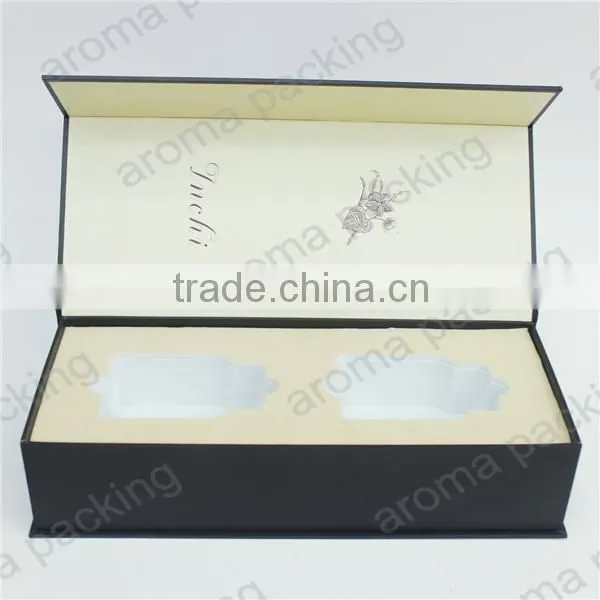 OEM Custom Design Wine Glass Bottle Gift Box With Magnet Cardboard Wine Packing Box photo-3