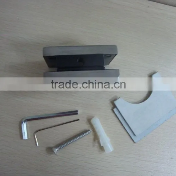 Stainless Steel Bathroom Glass Door Patch Fitting With Spare Parts photo-3