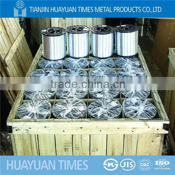 Manufacture !! ISO 9001, SGS Certiticate ,Fencing Application gi Zinc Coating Surface Galvanized Twisted Fence Wire photo-5
