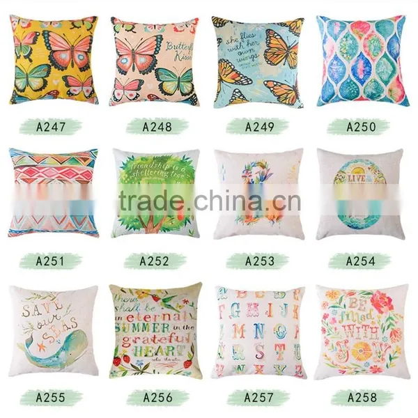 Hot Sale Custom Made Sublimation Digital Printed Decorative Waterproof Cushion Cover photo-3