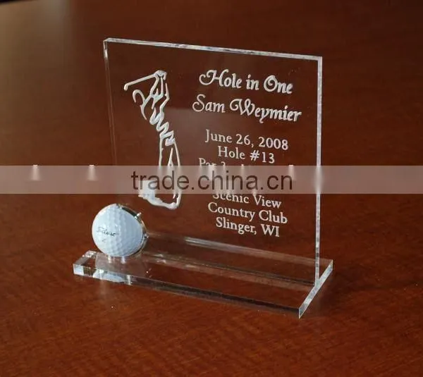 Acrylic Sports Products Display / Acrylic Awards Display