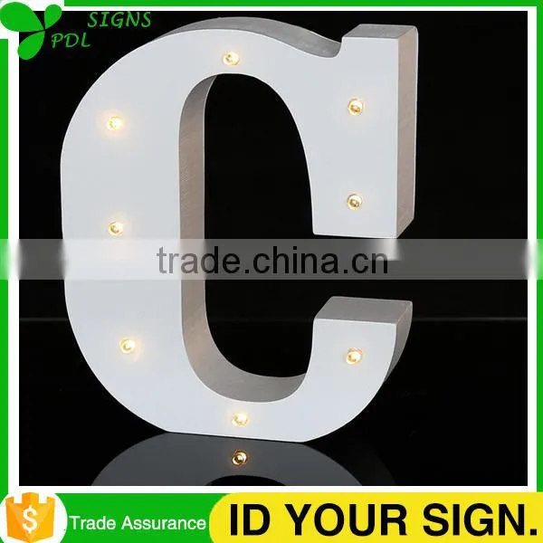 Best Quality Led Light Up Decorative Wood Love Letters Outdoors photo-5