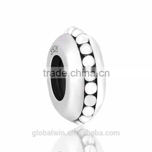 New Design Antique Silver Bead Brother Charms Of 925 Sterling Silver Beads For Bracelets New Fashion Woman Jewelry STY005