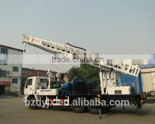 Exported to Senegal 400m Full Hydraulic Truck Mounted Water Well Drilling Rig photo-4