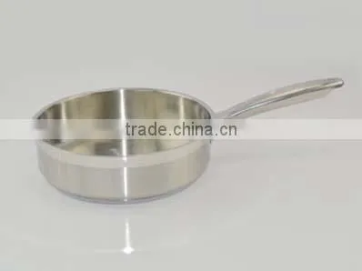 Popular Modern Kitchen Cabinet Item Tri-ply Cookware Set With Cast Stainless Steel Handle photo-2