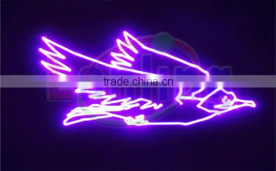 LV820RB 200mW Rose 10kpss ILDA Animation Laser Light photo-4