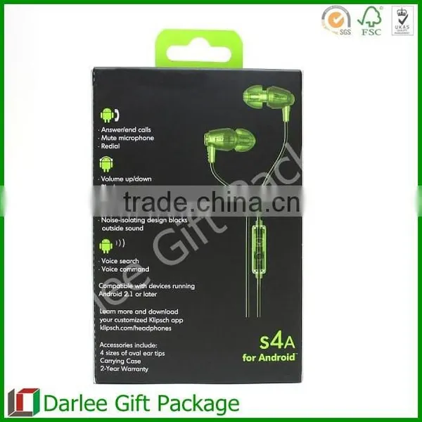 Custom Clear Plastic Package Earphone Box photo-6