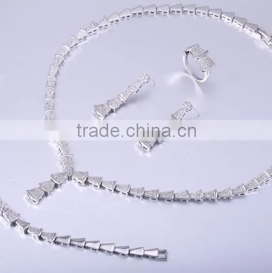 Fashion Gold Plated Jewelry Set From Dubai,brass Jewelry Set Latest photo-6