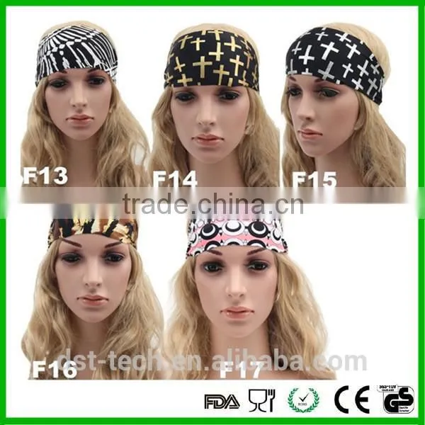 Cutom Printing Cloth Sport Head Band Sweatband photo-5