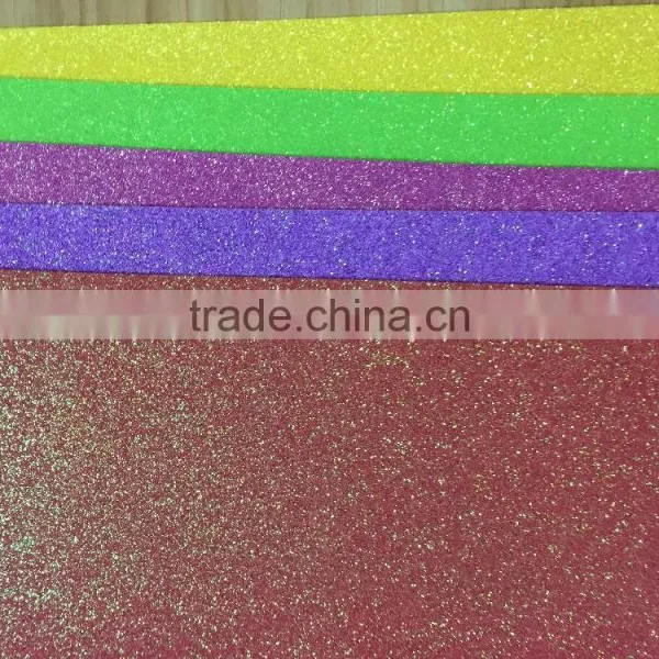 HOT SALE ECO-FRIENDLY GLITTERING EVA FOAM SHEET