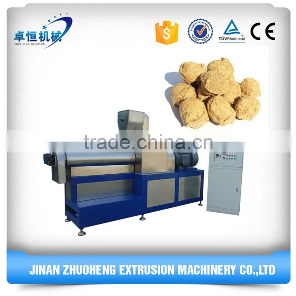High Efficiency Stainless Steel TVP Textured Soybean Protein Food Processing Plant photo-2