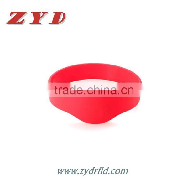 BULK CHEAP RFID NFC Customize Rainbow Silicone Wristbands photo-3