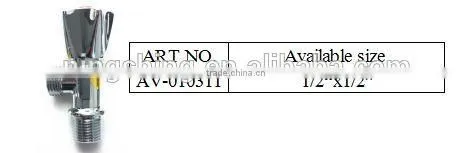 AV-010311 Slow Open Brass Angle Valve photo-2