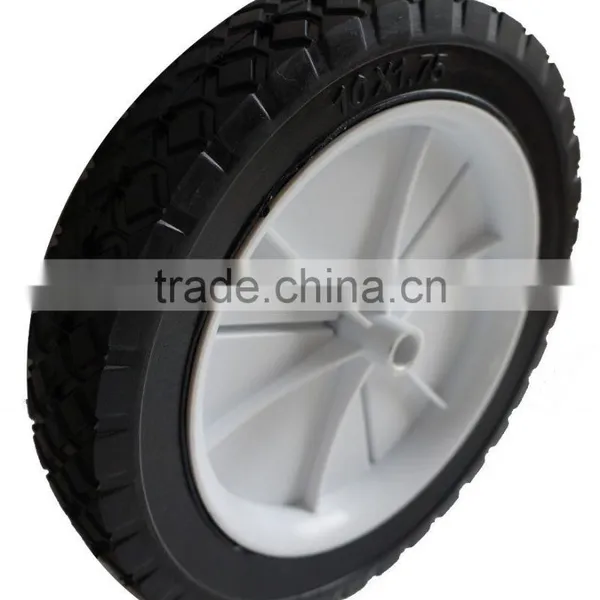 10" Rubber Wheel for Lawn Mowers/ Hand Trucks/and Yard Tractors/Semi Pneumatic photo-3